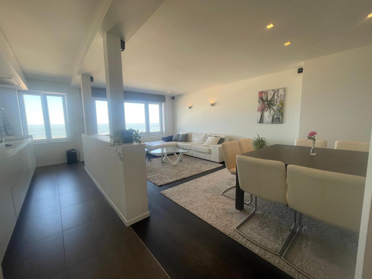 Apartmán Luxe App - Zeedijk Mariakerke - Prachtig Zeezicht